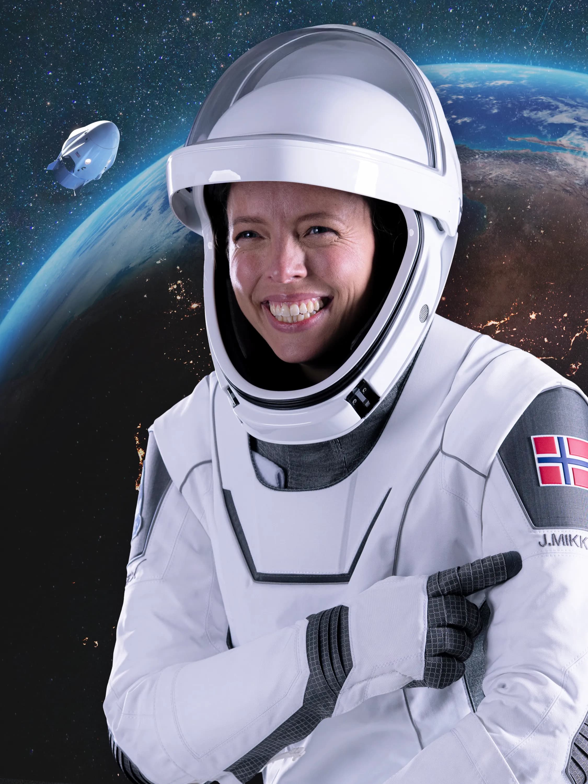 Norges første astronaut tilbake fra verdensrommet